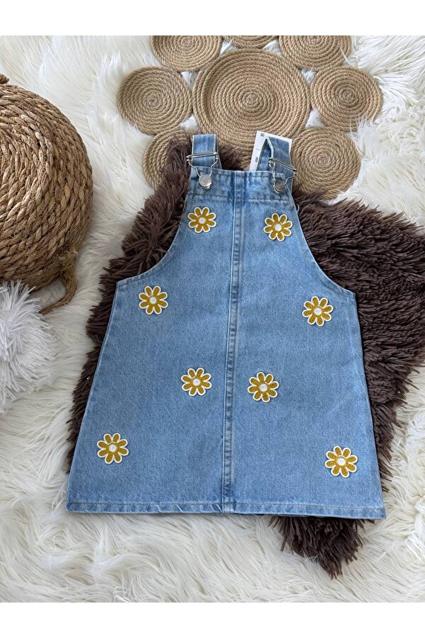 bebitomkids Kız 2-7 yaş Kot Jile Elbise