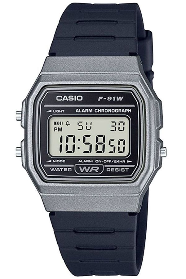Casio-Men's Watch, Casio, Collection F F-91WM-1BDF 1