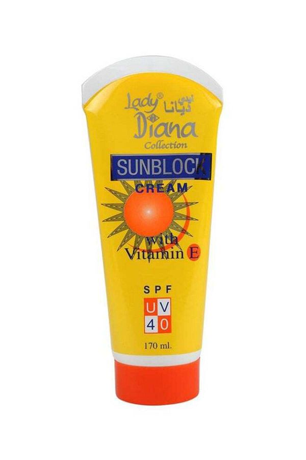 Lady Diana-Sunblock Cream With Vitamin E SPF 40 170ml 1
