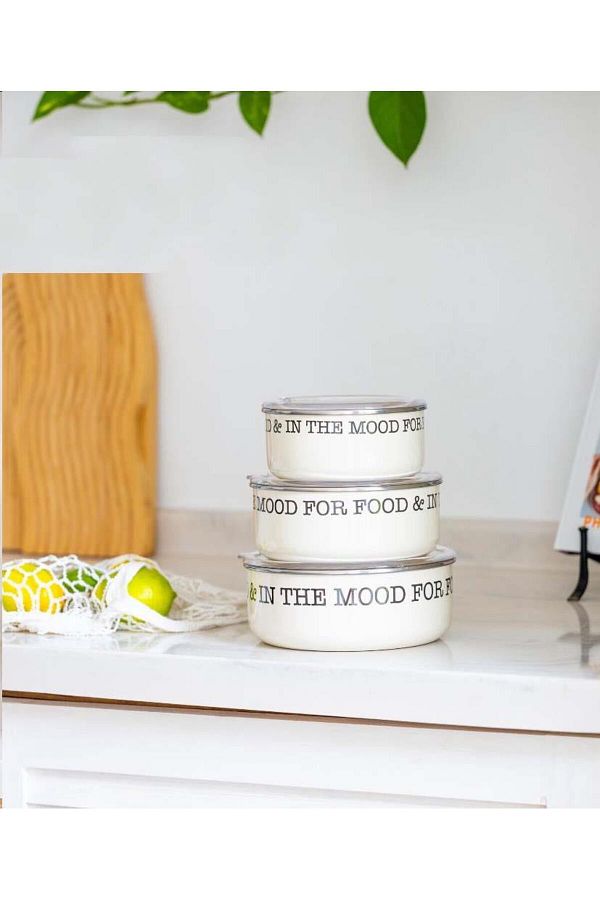 Altabi-Enamel Storage and Heating Container 3 Sizes Enamel Storage Container 1