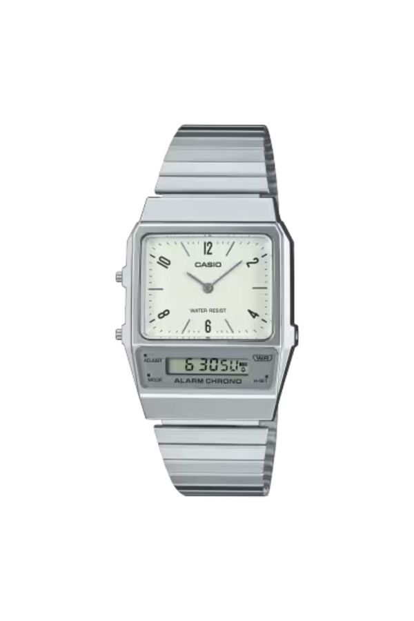 Casio-CASIO Unisex's Analog-Digital White Dial Watch - AQ-800E-7A2DF 1