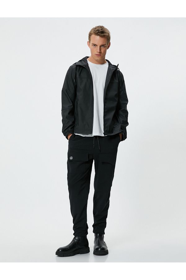 Koton-black Slim Fit Jacket 1