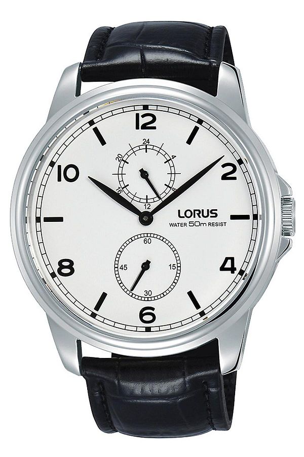Lorus-Lorus Men's Classic Quartz Analog Watch with R3A27AX9 Cowskin Strap 1