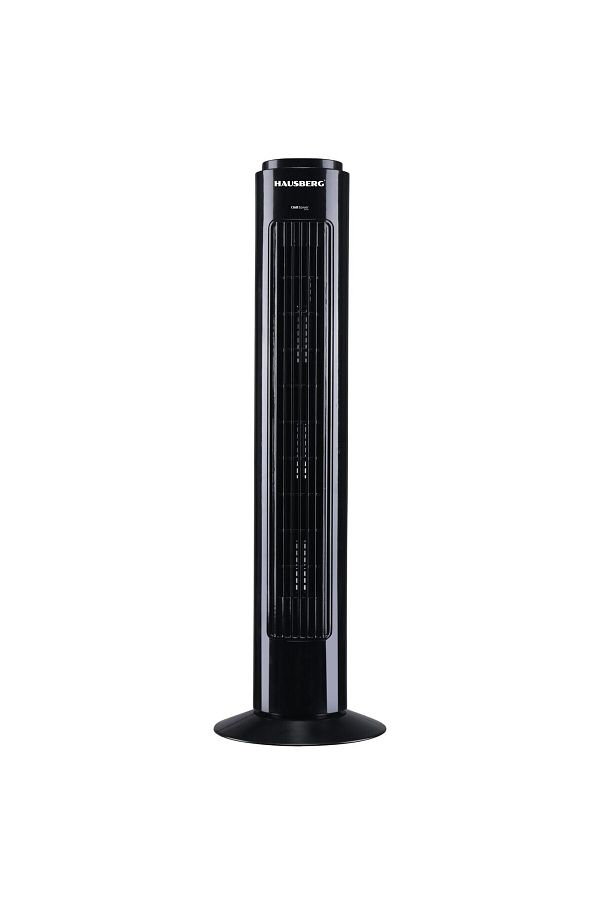 Hausberg-Ventilator Turn HB-5950NG, 45 W, 2 moduri de functionare, 3 viteze, baza rotativa, Negru 1