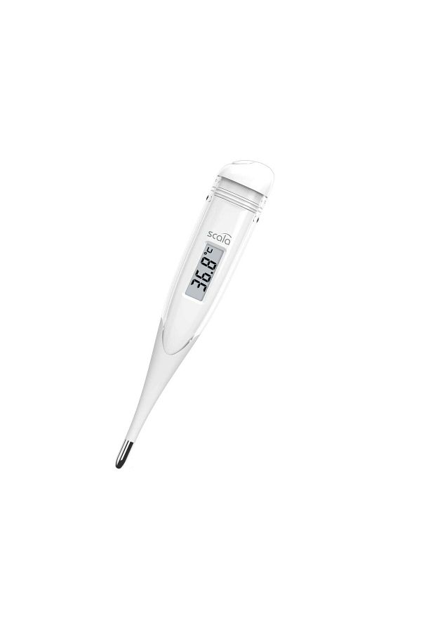 Scala-Digital Medical Thermometer With Flexible Tip And Measurement In 10 Seconds, White, Sc28 Flex 1
