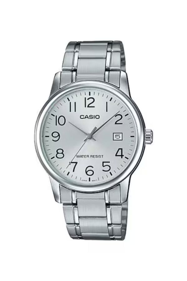 Casio-CASIO Men's Analog White Dial Watch - MTP-V002D-7B 1