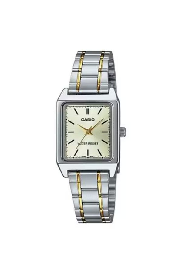 Casio-CASIO Women's Analog White Dial Watch - LTP-V007SG-9E 1