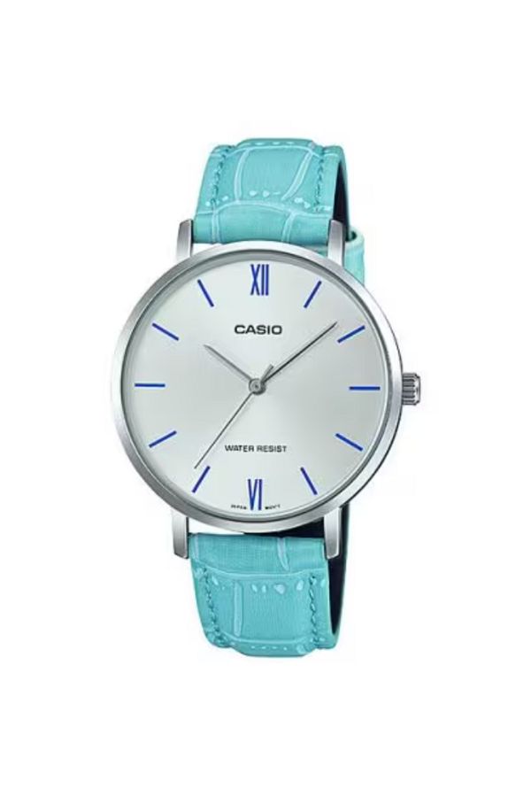 Casio-CASIO Women's Analog Beige Dial Watch - LTP-VT01L-7B3 1