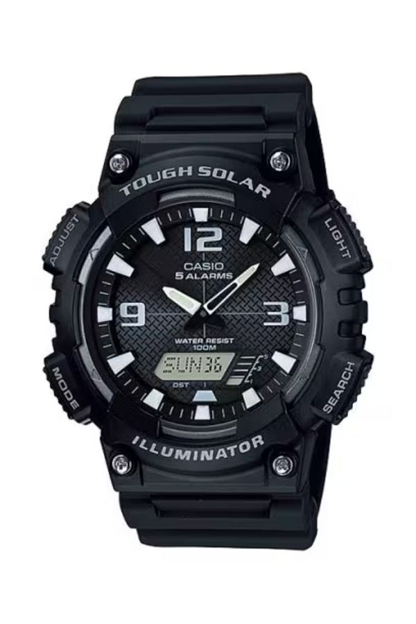 Casio-CASIO Men's Analog-Digital Grey Dial Watch - AQ-S810W-1A 1