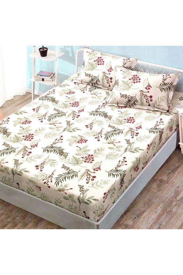 Nufjoy Gros Elastic Fitted Sheet Set For Mattress 160x200 Cm And