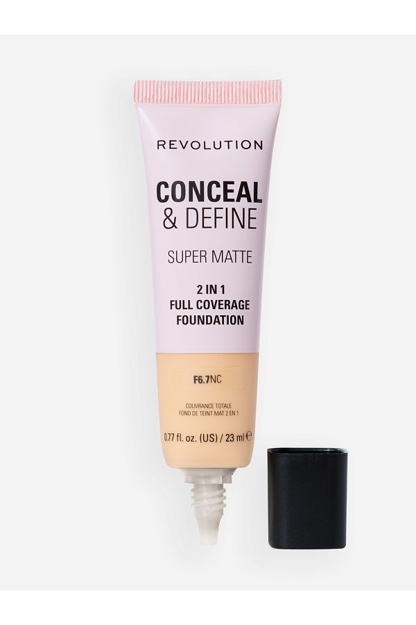 Revolution-Conceal and Define Full Coverage Foundation F6.7NC - 23ml 1