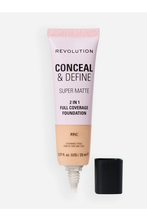 Revolution-Conceal and Define Full Coverage Foundation F7NC - 23ml 1