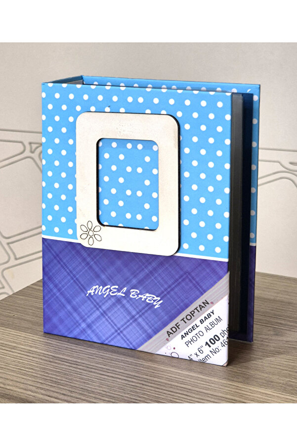 ADF TOPTAN 10x15cm 100'lük Cilt Kapak Bebek Fotoğraf Albümü
