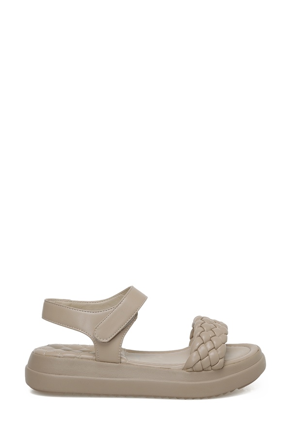 Polaris-319793.z 3fx Beige Women's Thick Sole Sandals 1