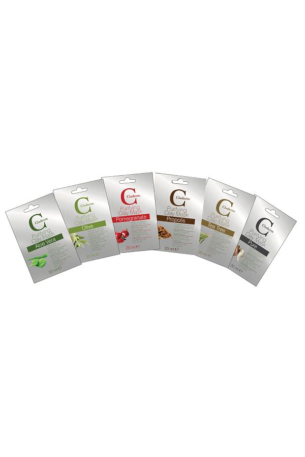 Claderm-20ml. Set of 6 Masks 1
