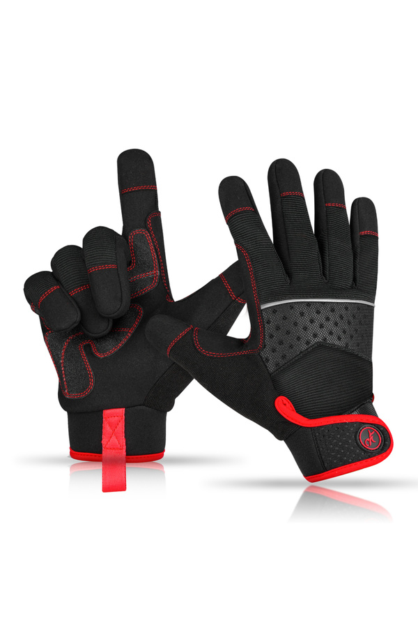 Choice-M black High Dexterity Work Gloves for Men -Touch Screen Compatible with Excellent Grip Mechanical G 1