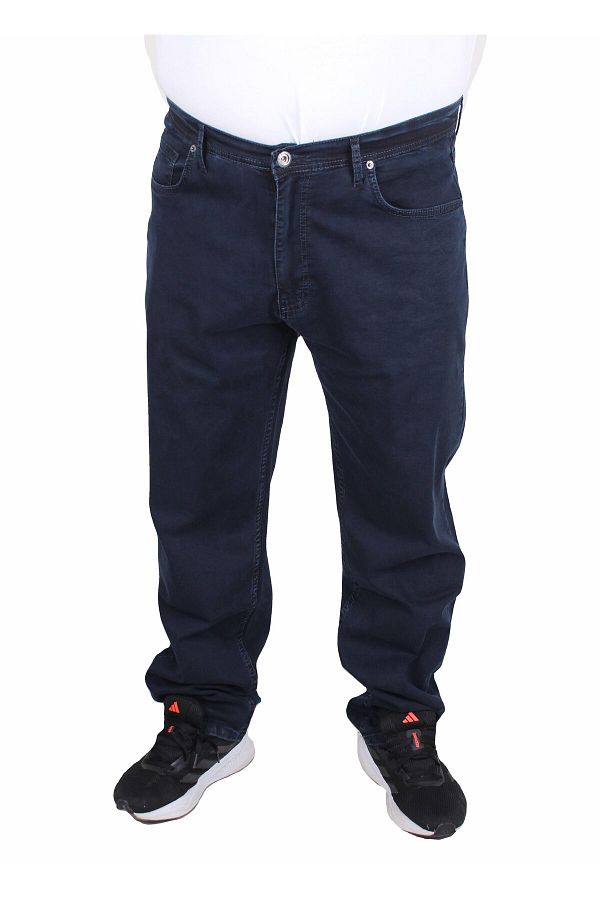 Starbattal-Τζιν παντελόνι μεγάλου μεγέθους Power Lycra Comero 11914 NAVY 1