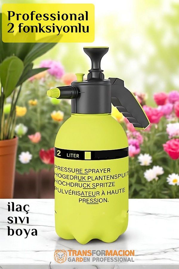Transformacion-Flower Plant Watering Pressure Spray Pump - Hand Pump 1