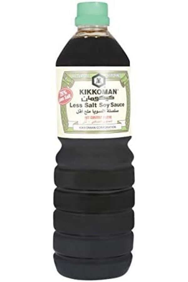 Kikkoman-Less Salt Soy Sauce 1Litre 1