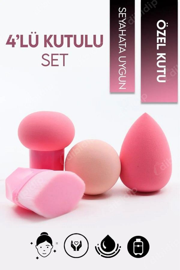 CMT-🌸 4-Piece Multi-Purpose Boxed Sponge Set 1