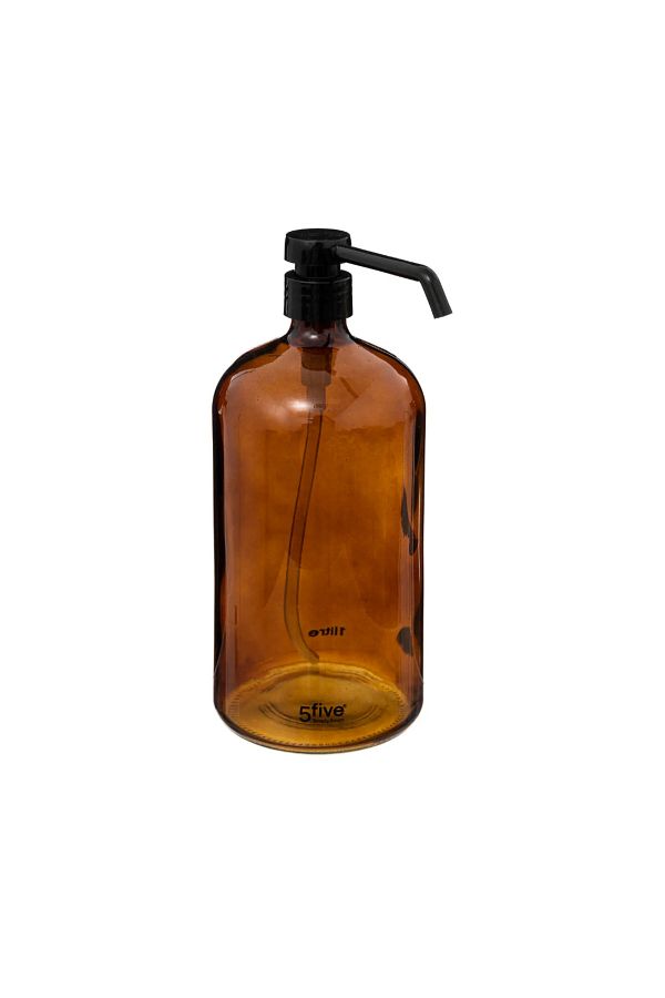 5 five simply smart-Dozator de săpun retro, sticlă, 1 litru, 9,5 x Î 24 cm 1