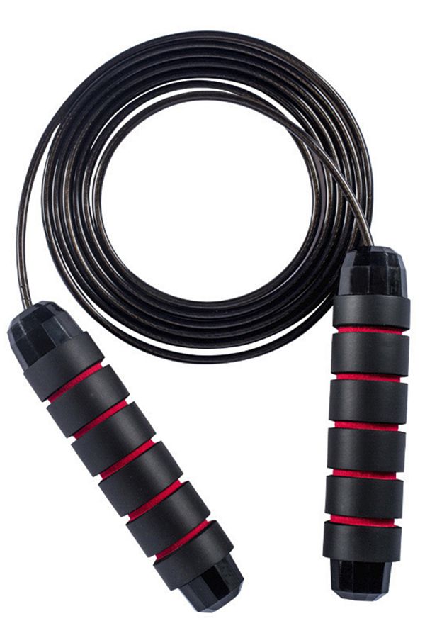 MAVIGOK-Weighted Speed Jump Rope with Memory Foam Handles for Effective Cardio and Training 1
