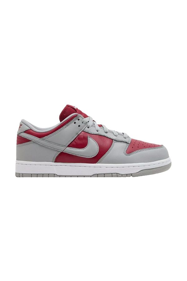 Nike-DUNK LOW QS - Varsity Red/Silver-White Sneaker 1