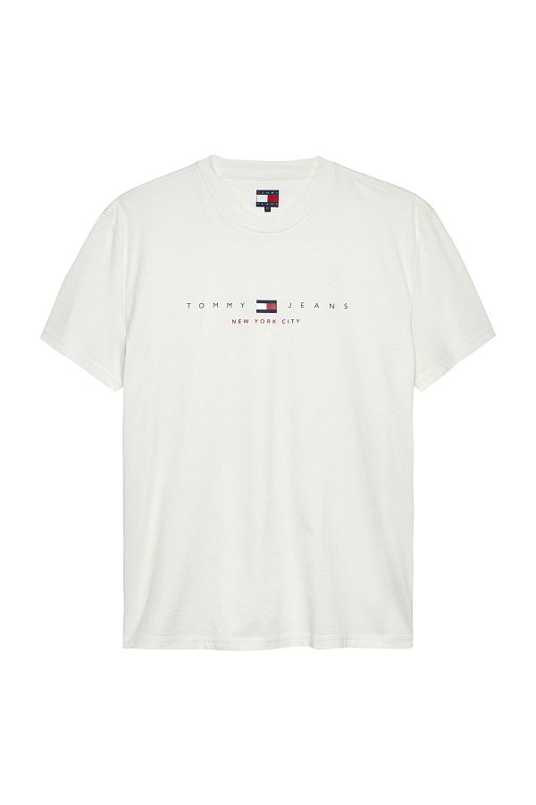 Tommy Hilfiger-TJM REG FLAG LINEAR SS TEE EXT 1