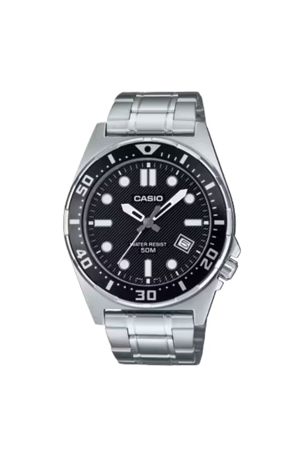 Casio-CASIO Men's Analog Black Dial Watch - MTD-135D-1AVDF 1
