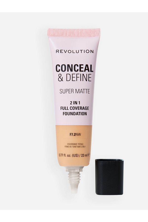 Revolution-Conceal and Define Full Coverage Foundation F7.2NW - 23ml 1