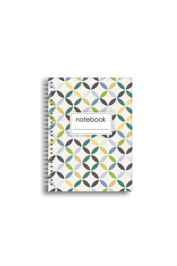 Arhi Design-Hardcover notebook A5, 140 spiral pages, Mathematics, 2 PCS/SET 1