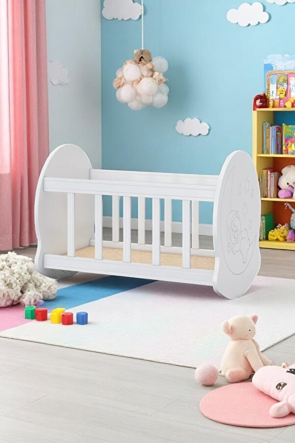 temosan mobilya Nostalji Beşik 40 X 80