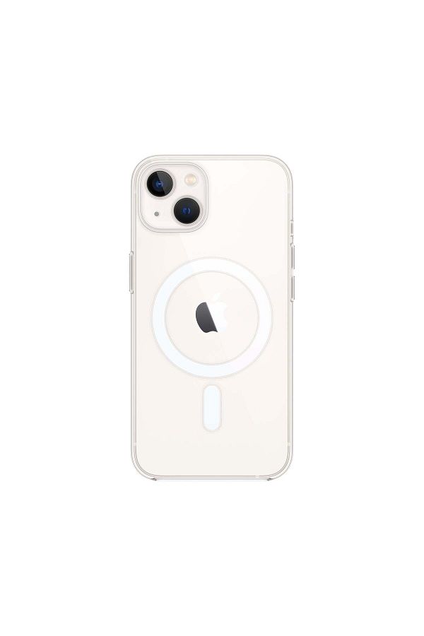 Apple-جراب شفاف لجهاز iPhone 13 مع MagSafe 1