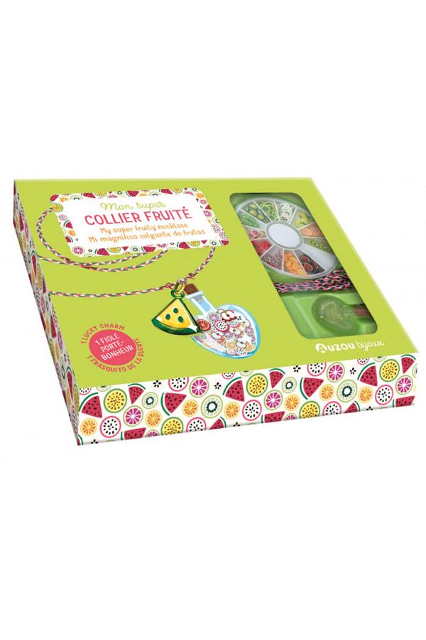 Auzou-Set DIY Colierul meu cu fructe 1