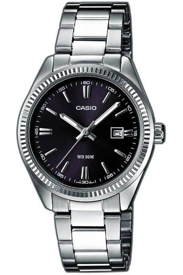 Casio-Ladies watch, Casio, Collection LTP-13 LTP-1302PD-1A1 1