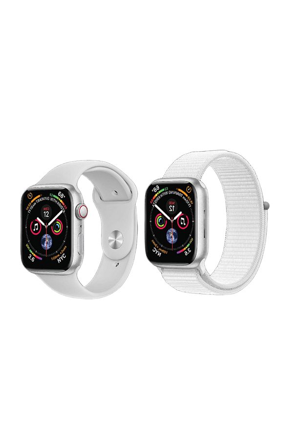 MOOGMAX-Series 9 smartwatch is water-resistant, has a high-resolution display, and a battery life of up to 10 days. It supports all notifications. 1