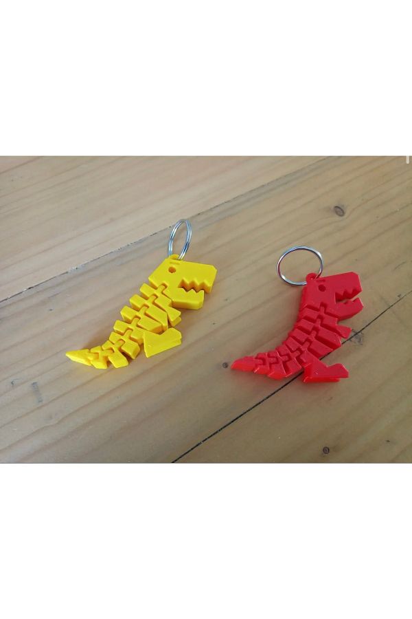 3D-Flex Dinosaur Keychain 1