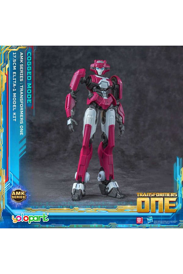 Art Tone-Başel Toy Transformers Tf One Amk Series Eli̇ta-1 Cogged Bot Mode Model Kit 17.5 cm 8+ 1