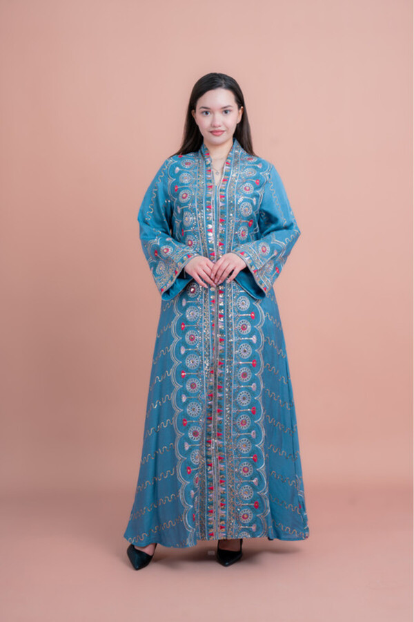 IKKXA Embroidered Modern Jalabiya
