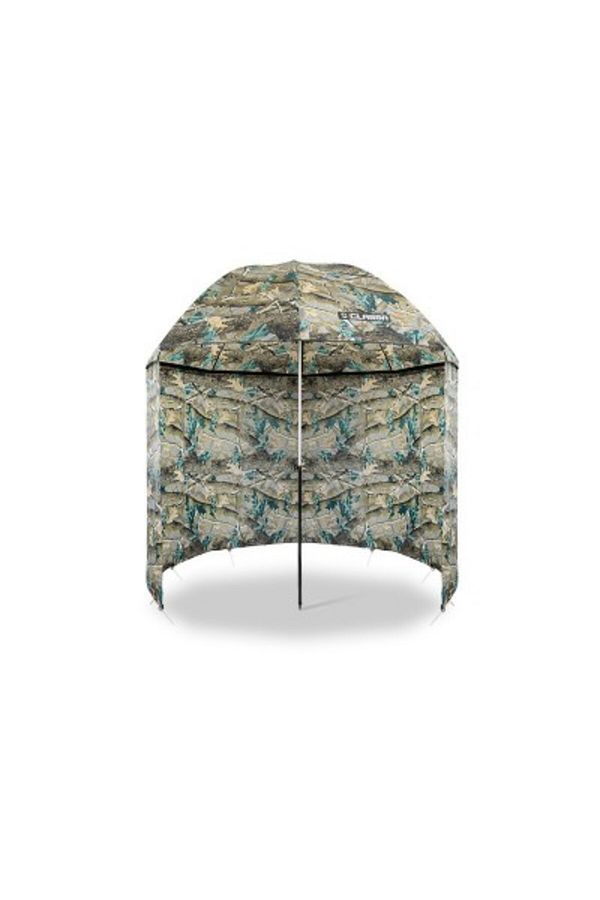 DELPHİN-Delphin CLASSA CAMO sidewall umbrella, 250 cm diameter, cords + fixing nails, carrying case 1