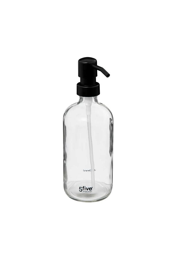 5 five simply smart-Dozator de săpun lichid Sayan transparent, sticlă, 7,4 x 9 x Î 21 cm, 450 ml 1