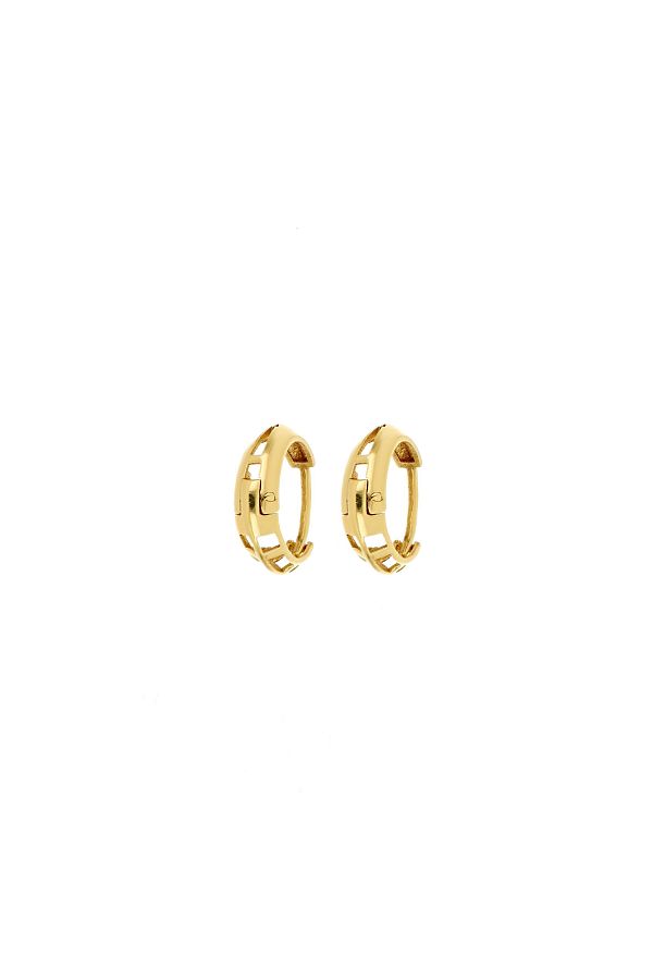 MOHI Fine Jewellery-14k yellow gold earrings 1