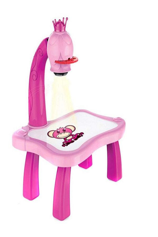 rexa-Child Learning Desk with Smart Projector, Trace and Draw Projector Toy with Light Music, 1