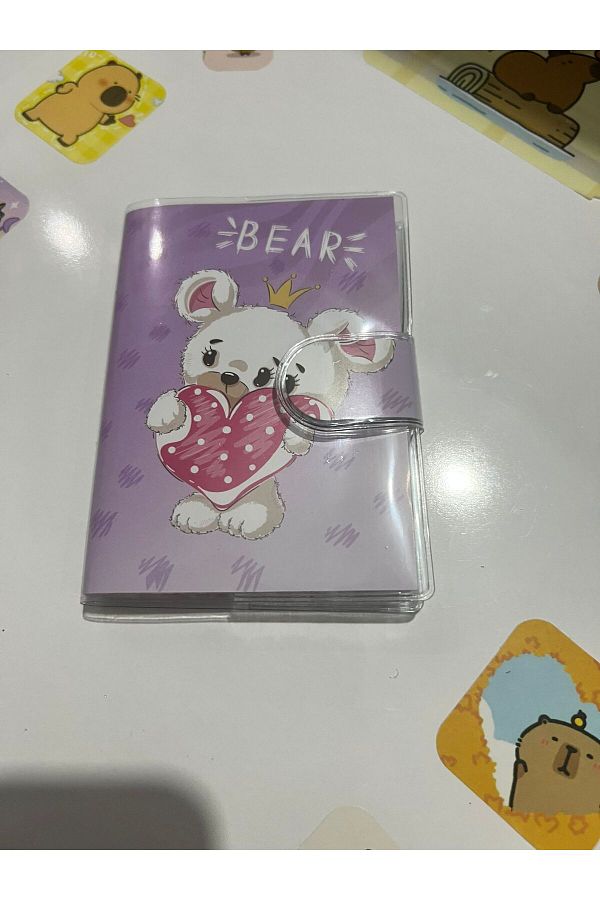 demirosa-1 Pc Mini Notepad with Cute Cartoon Characters – for School and Daily Use 1