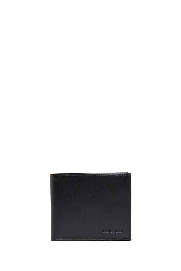 Derimod-Black Leather Men's Wallet - 000a2d307118 1