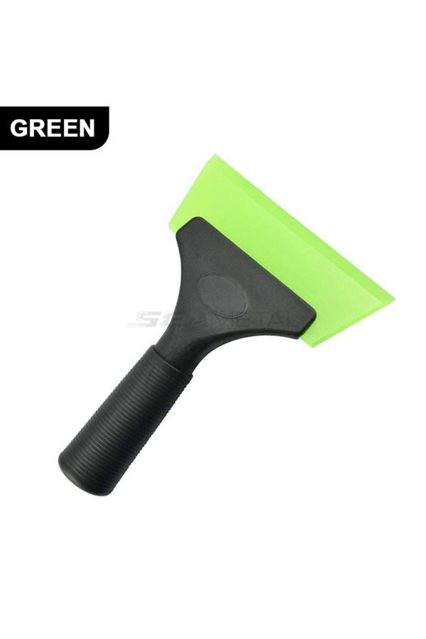 Choice-green SEAMETAL Non-Scratch Soft Silicone Handy Squeegee Car Water Window Wiper Snow Clean Scraping T 1