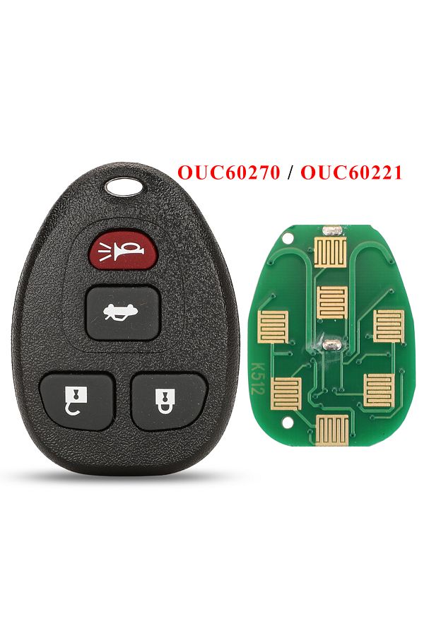 jingyuqin-4 Buttons Trunk 315mhz Ouc60270 5/6 Buttons Remote Control Keyless Entry Car Key Fob For B 1