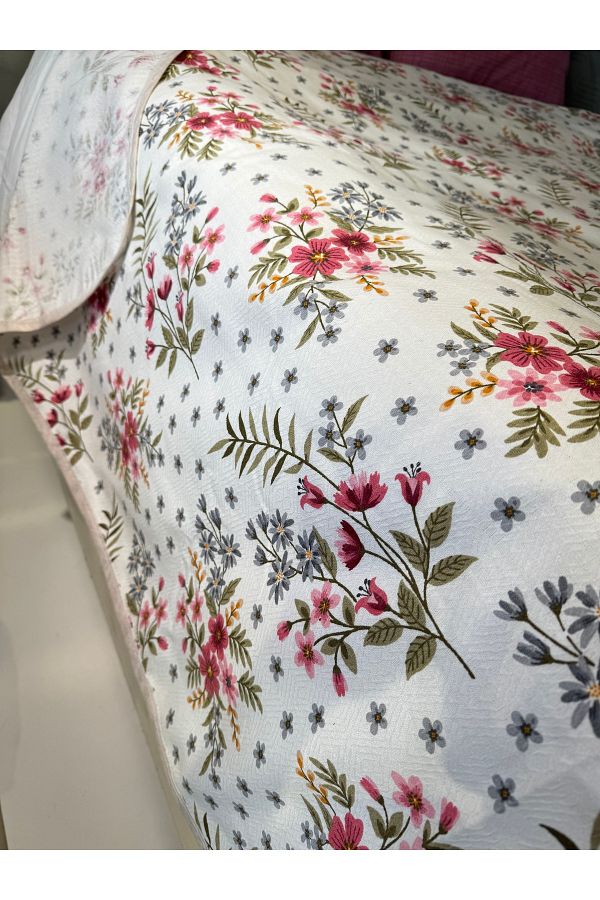 ŞENER HOME-Gelincikpattern Printed 150X240 Cm. Single Single Pike 1