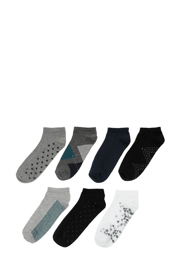 Polaris-Young 7Li Ptk-M 4Pr Multicolored Men's 7 Pack Socks 1