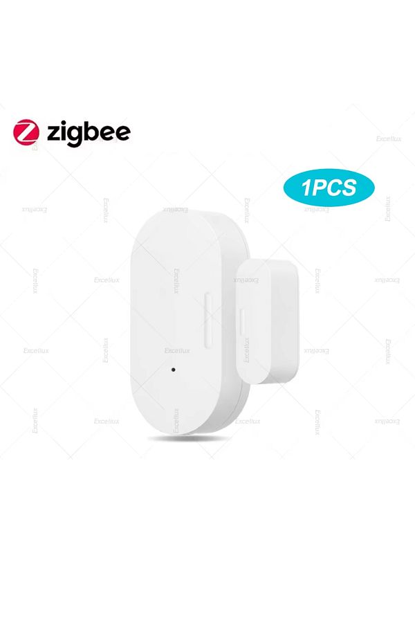 Choice-1pcs Zigbee Door Window Sensor Door Open Closed Burglar Magnetic Detector Works With Alexa Google Ho 1